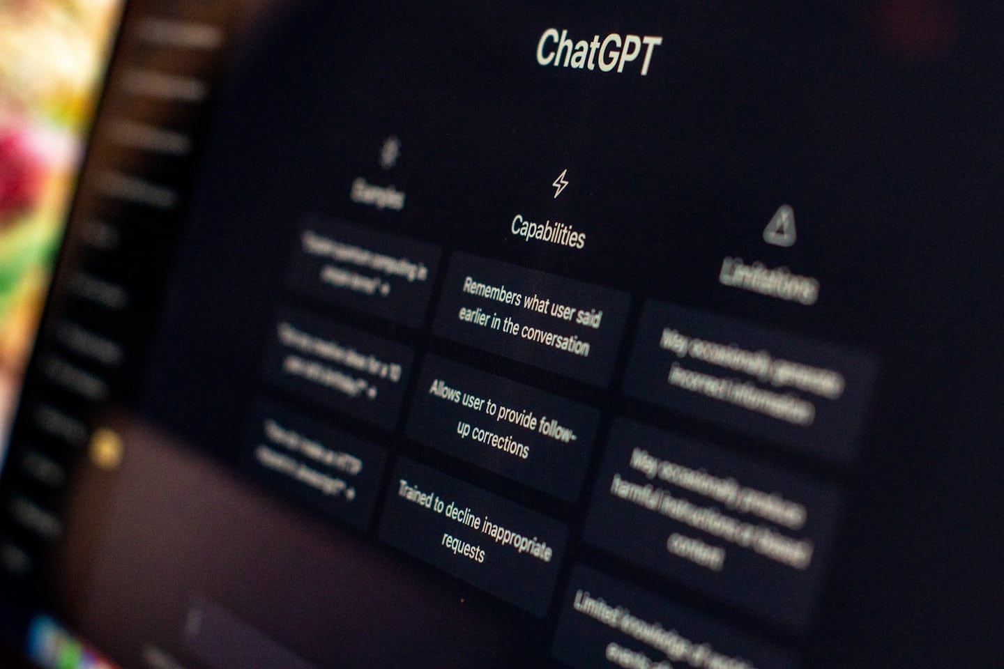 In this photograph captured by Emiliano Vittoriosi, a sleek Mac Book with an open window can be seen. The screen displays the homepage of ChatGPT, an AI language model, which is designed to facilitate communication and provide information to its users. Do you know what is Native Advertising? Check my service here: https://emilianovittoriosi.gumroad.com/l/native-advertising Reach your customers faster with my service!