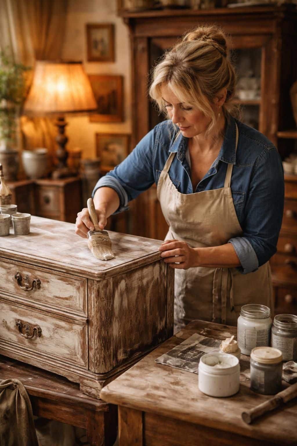 découvrez comment redonner charme et authenticité à vos meubles grâce à la technique de patine, avec des gestes simples et faciles à réaliser.
