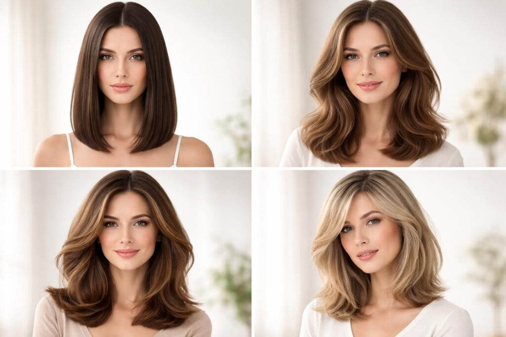 découvrez les coupes de coiffure idéales pour sublimer les cheveux mi-longs et révéler toute leur élégance et leur style.