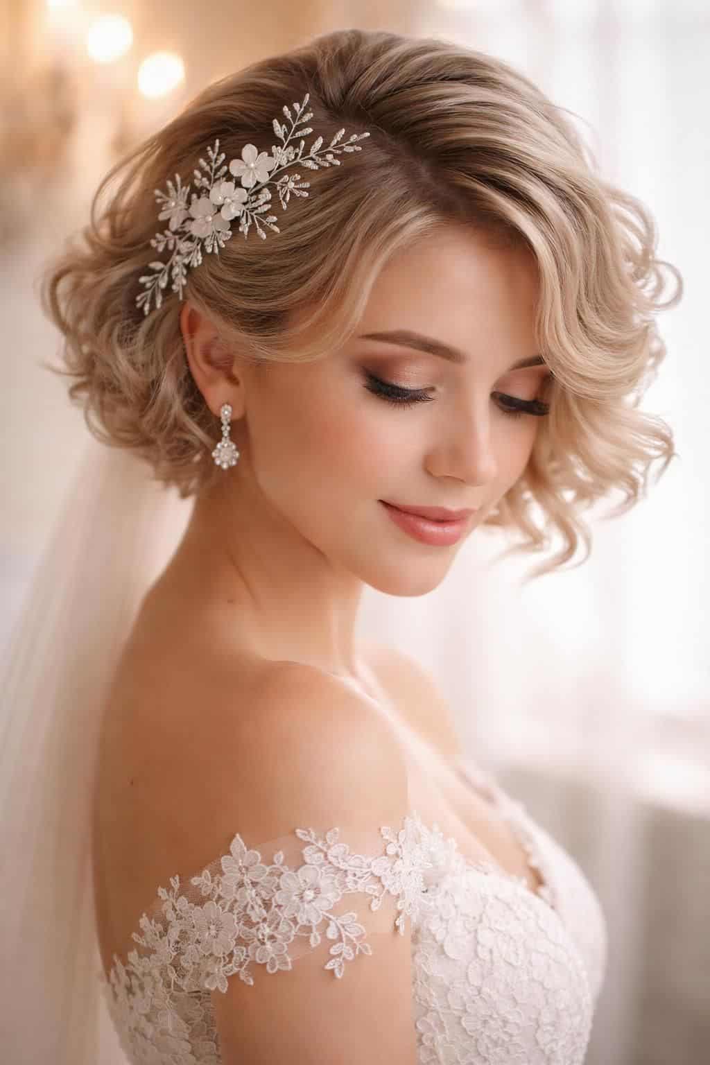 découvrez des idées élégantes et faciles à réaliser de coiffures de mariage pour cheveux courts, parfaites pour sublimer votre look le jour j.