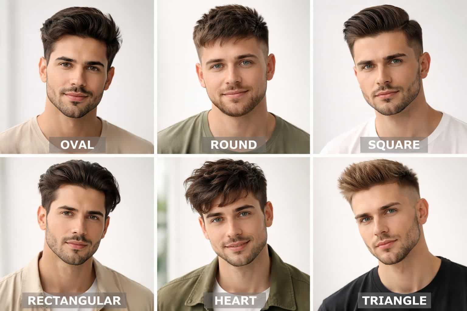 découvrez les tendances coiffure homme adaptées à la forme de votre visage pour un style personnalisé et réussi.