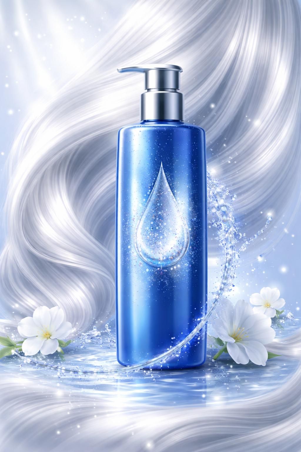 découvrez comment le shampoing bleu peut neutraliser efficacement les reflets jaunes indésirables des cheveux blancs pour une couleur éclatante et éclaire.